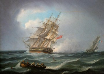 warship Oil Paintings